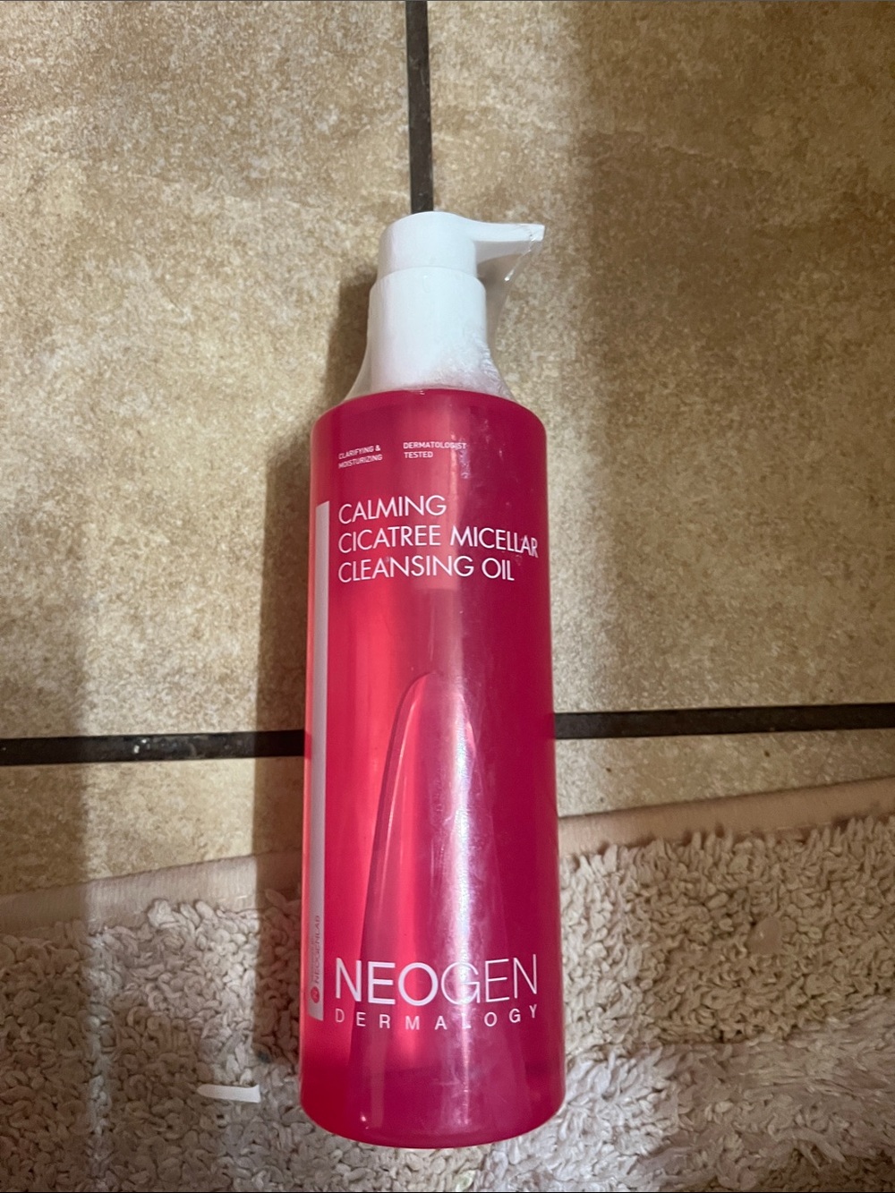 Neogen Dermalogy Calming Micellar Cleansing Oil - Pink Bottle
